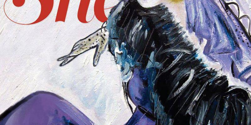 One of my works for the Cover of the September Issue "She Magazine". One of my works for the Cover of the September Issue "She Magazine".