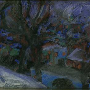 case fuori paese, a sera