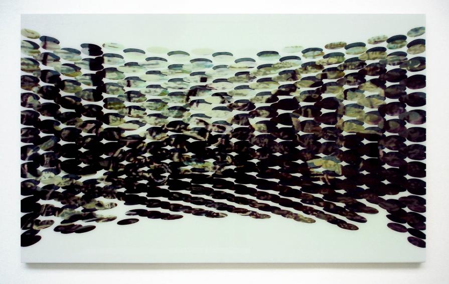 Car Crash Forensic Painting