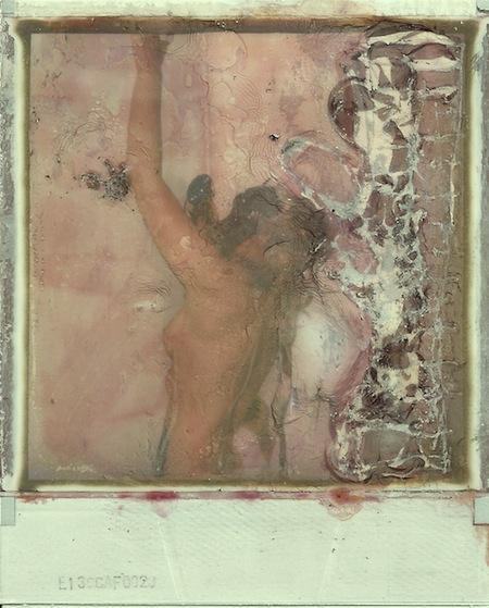 I felt a strange angel behind me