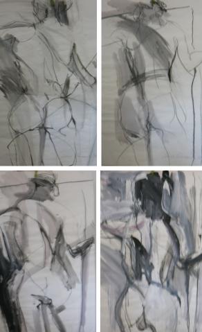 Polittico: sfaccettature di un nudo di donna