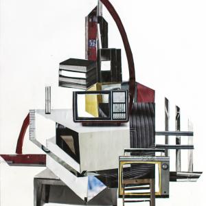 Paper cut collage (House) Paper cut collage (House)