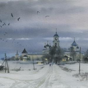 Russian Winter_29 x 47 cm. 2014