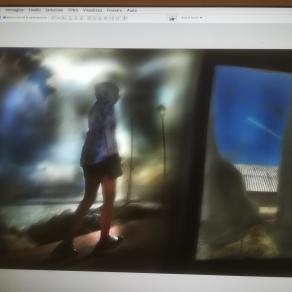 Passare in un altra dimensione. 