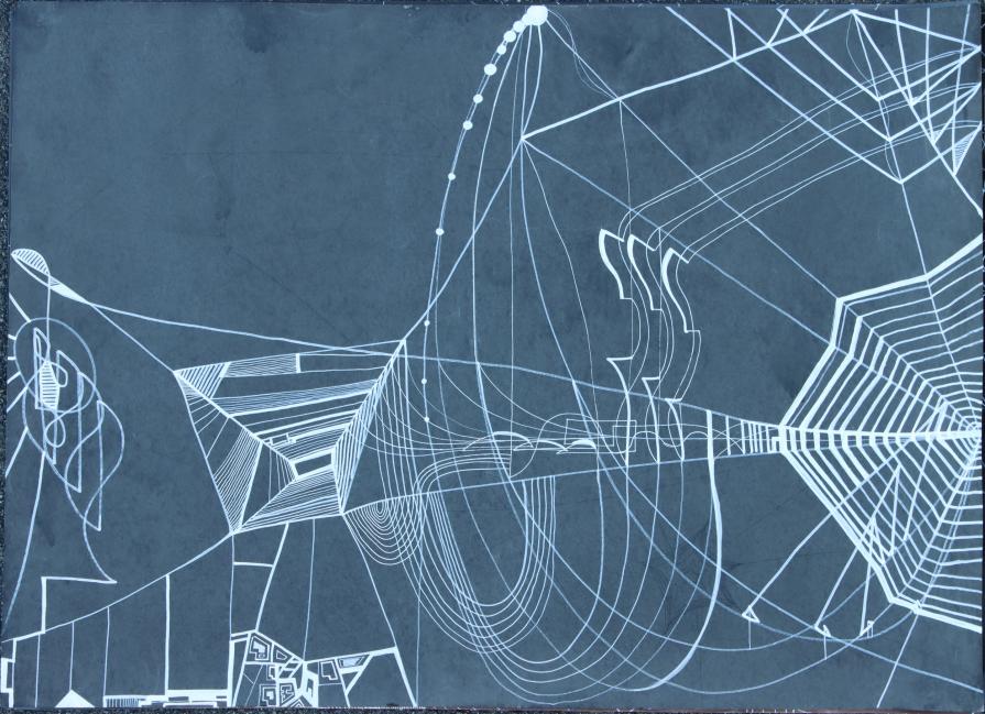 spider-web drawing no4