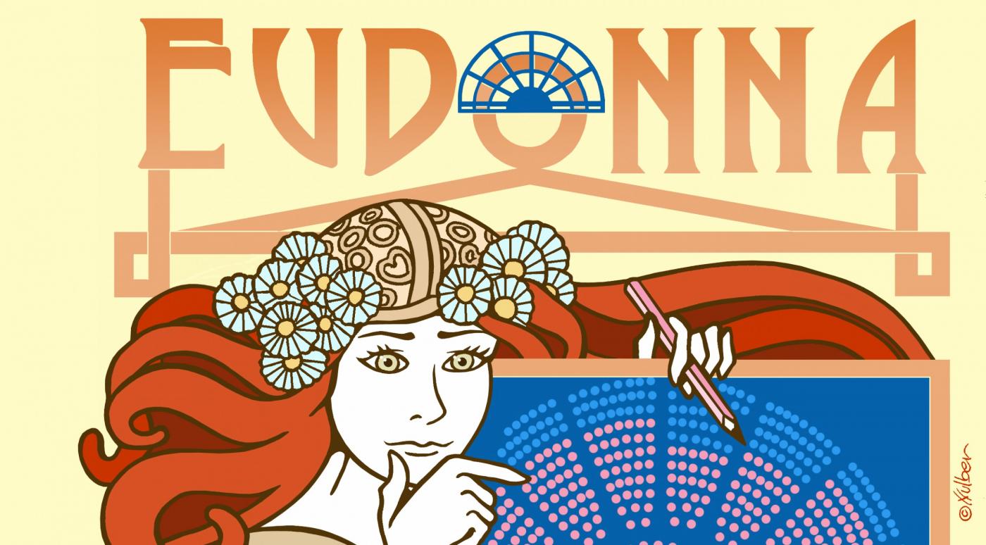 EUDONNA NUOVO PERIODICO A RESPIRO EUROPEO DE IL SEXTANTE CON LE COVER DI FULBER