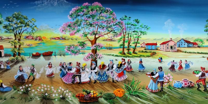 La festa del raccolto La festa del raccolto