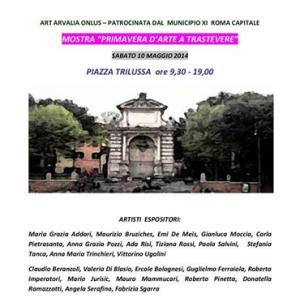 Mostra a Piazza Trilussa