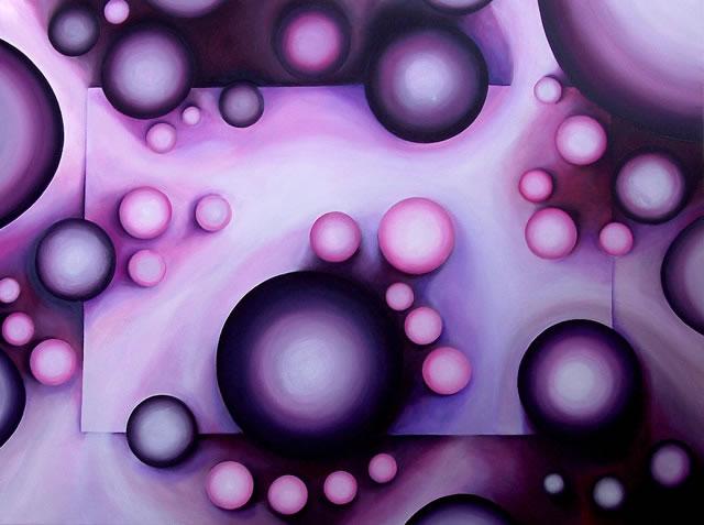 Landscape of Pink Forms