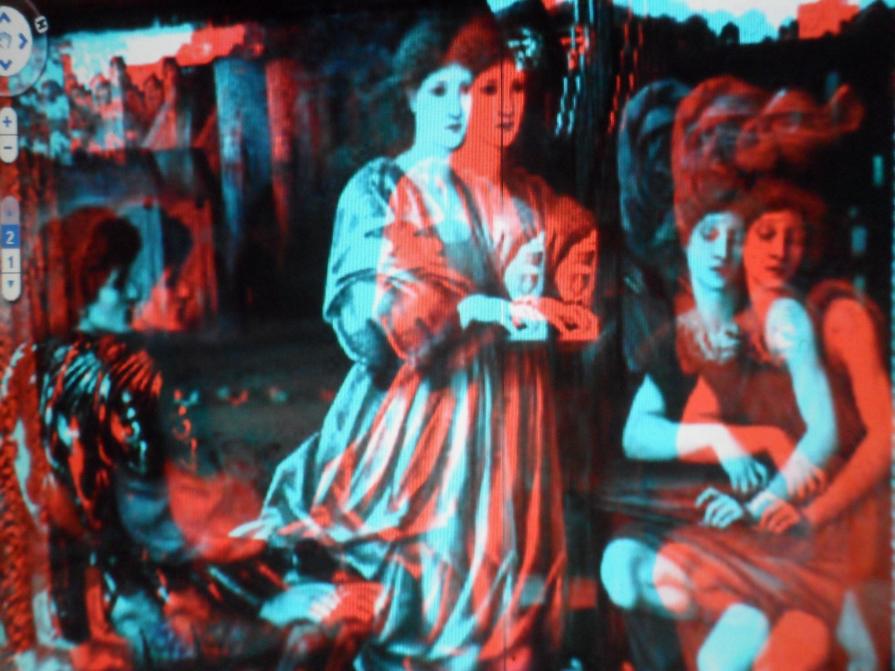 pitture 3d stereoscopiche a olio e solfati d'argento. pitture 3d stereoscopiche a olio e solfati d'argento.