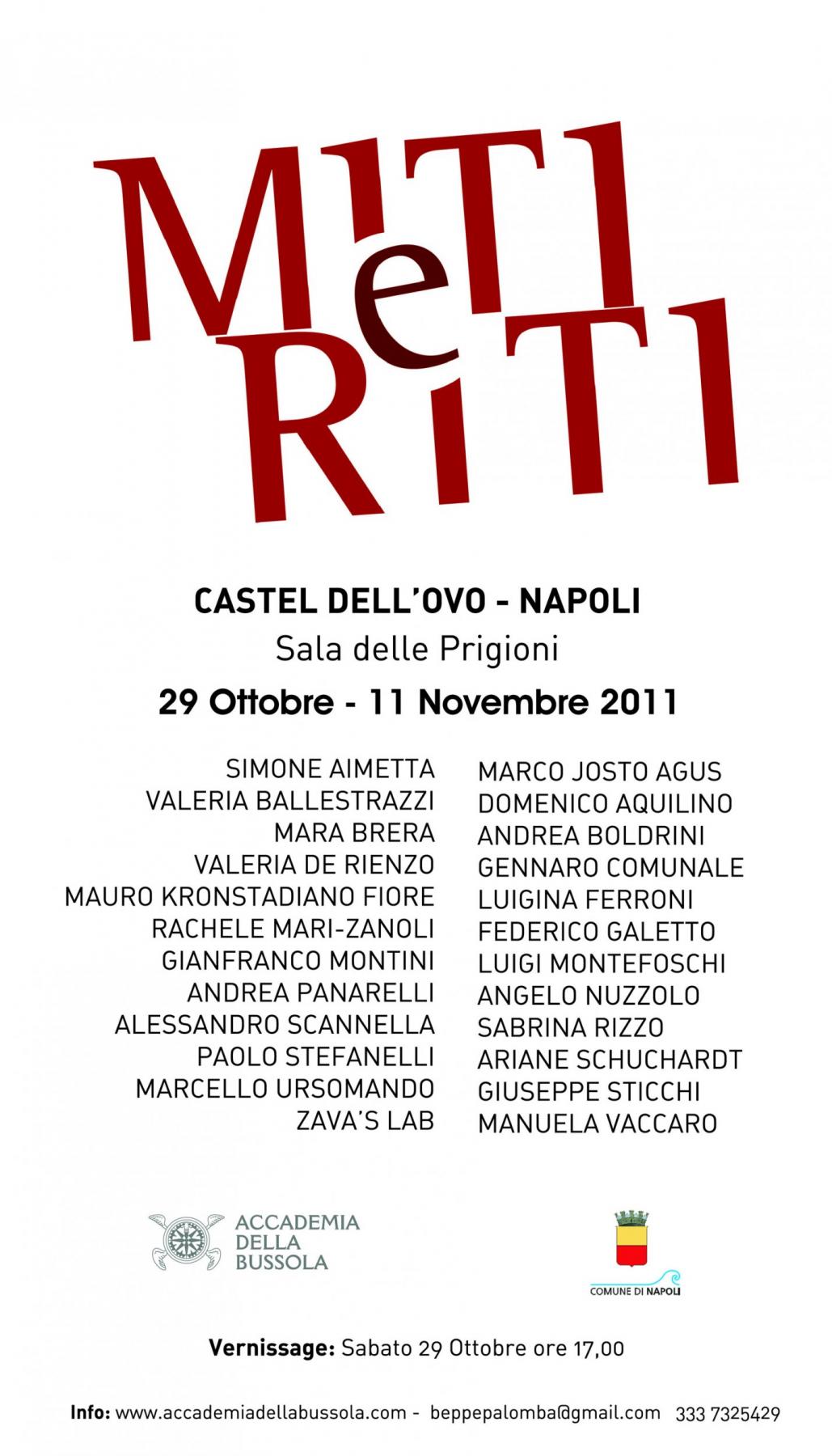 "MITI E RITI"