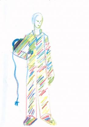 studio per figura da sfilata