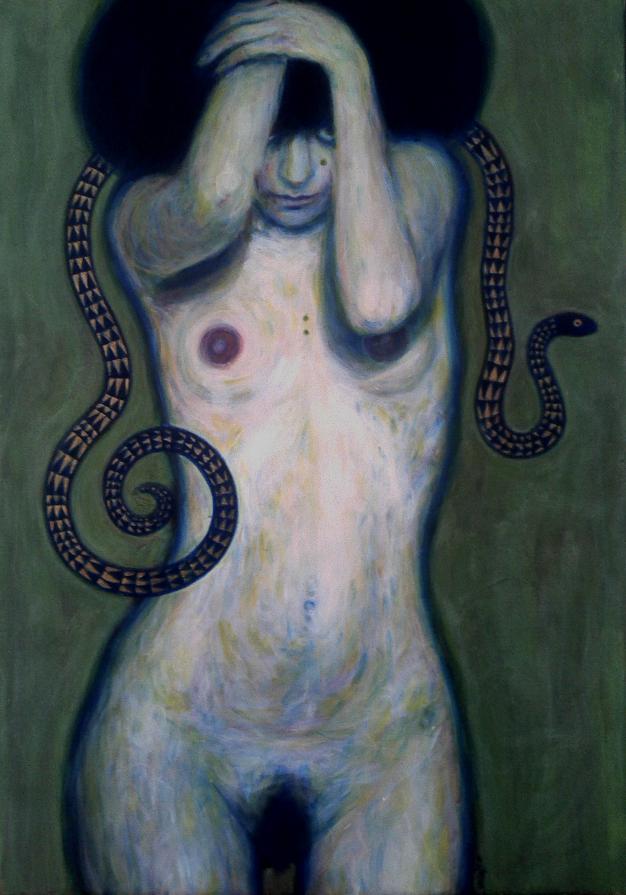 femme au serpent