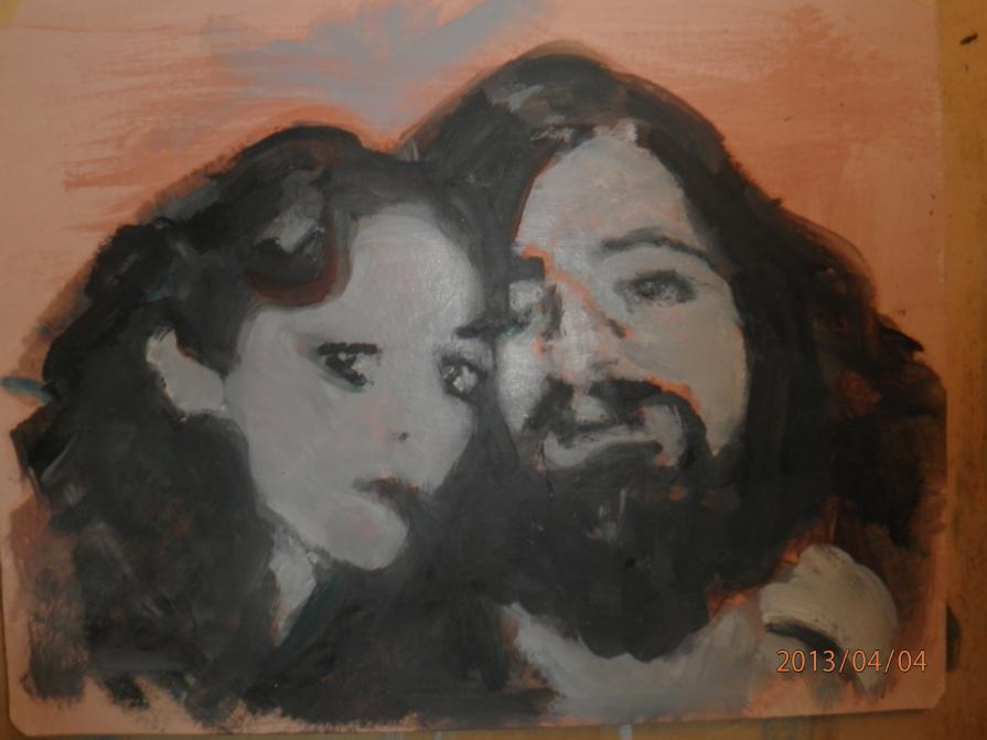 Bianco e nero di una fotografia