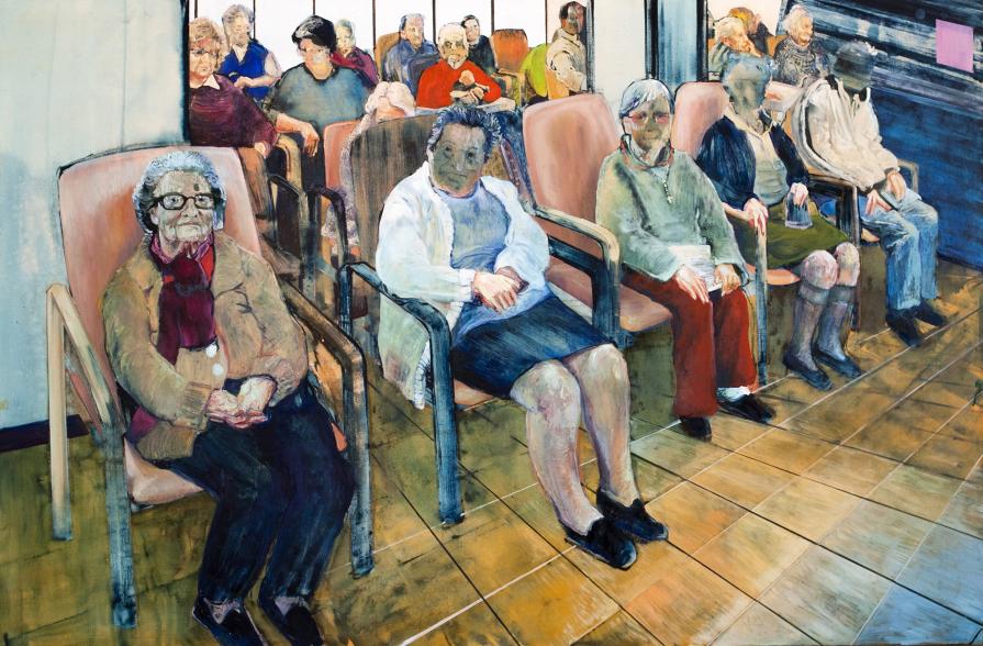 TV; 170x112cm; olio su tela; 2012