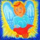 Golden hair Angel         