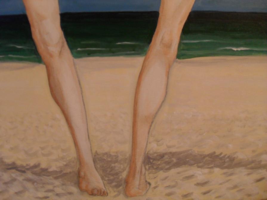 Magrissime minute accosto in spiaggia (particolare)