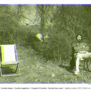 Courbet has a rest I.