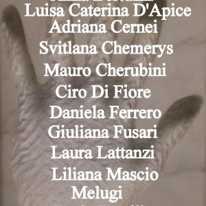 Elenco con in nomi degli artisti partecipanti all' Esposizione Collettiva nella 