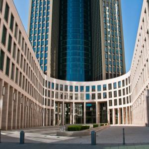 Germany. Frankfurt. Architectures, also of bodies