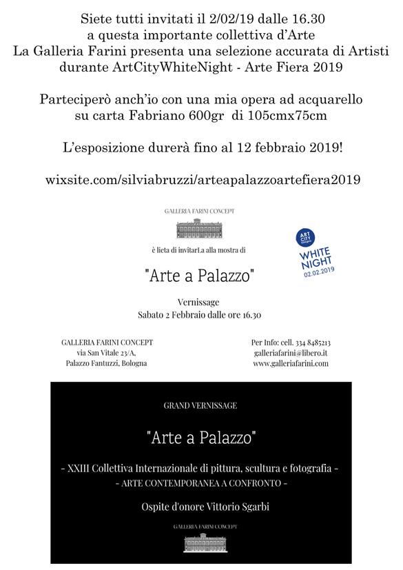 Arte a Palazzo 2019 ARTCITYWHITENIGHT ARTE FIERA 