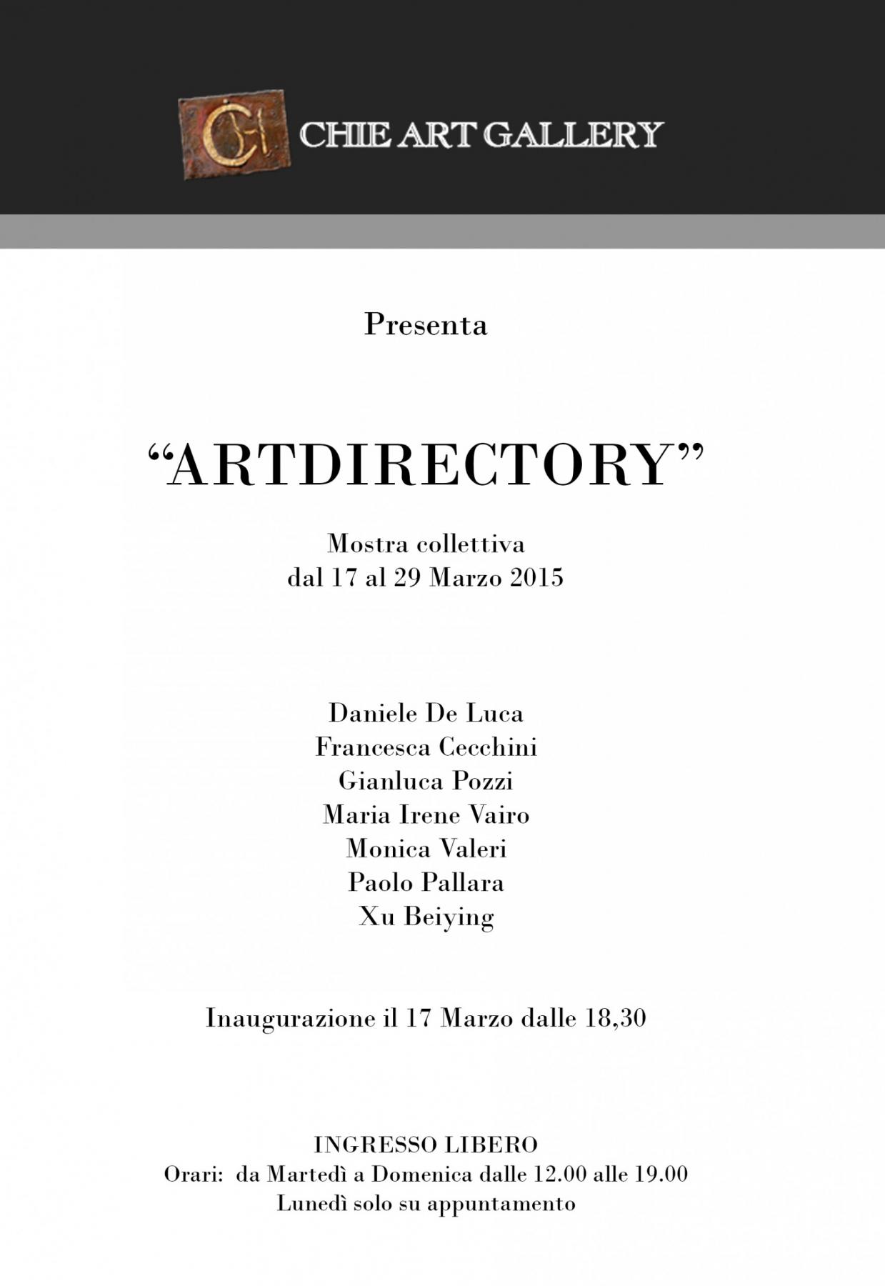 Mostra Collettiva " ARTDIRECTORY"