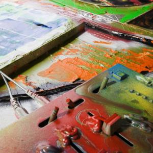 L’arte come campo da gioco: I collages materiali di Fabrizio Sanna. L’arte come campo da gioco: I collages materiali di Fabrizio Sanna.