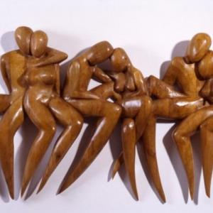 "Legni - vena svelata, corpo della scultura" "Legni - vena svelata, corpo della scultura"