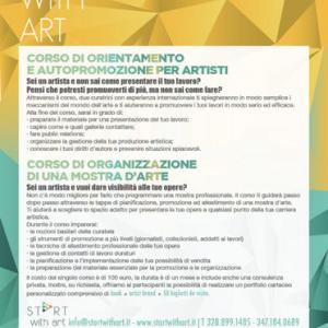 Nuovi corsi StartWithArt