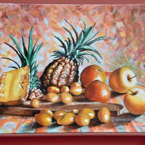 COMPOSIZIONE CON KUMQUAT