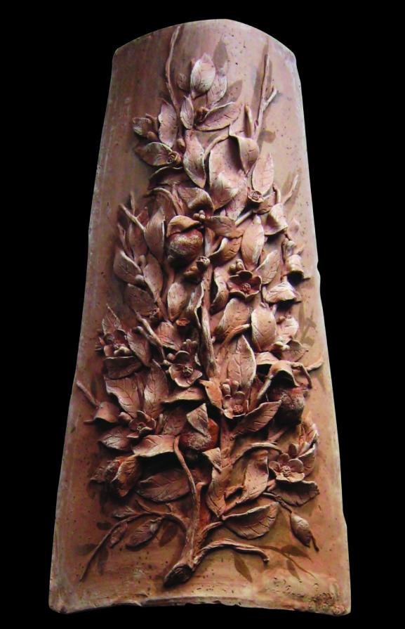 "Ramo di limone in terracotta" su vecchio canale