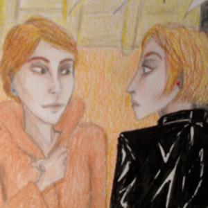 Small women's fight - Le BrAmanti - "Fondiamoci!" - Le donne possono farlo I (particolare) Small women's fight - Le BrAmanti -