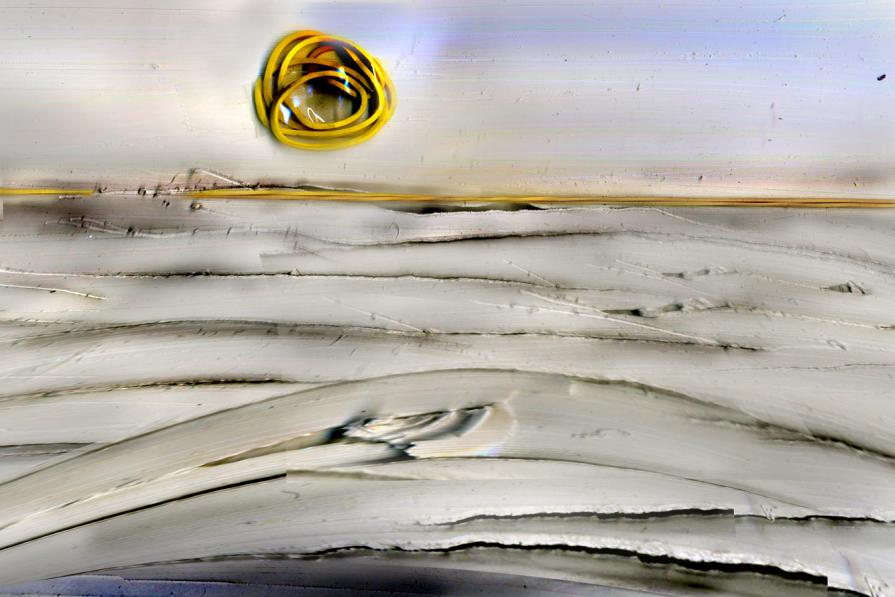 mare leggermente mosso stamane.