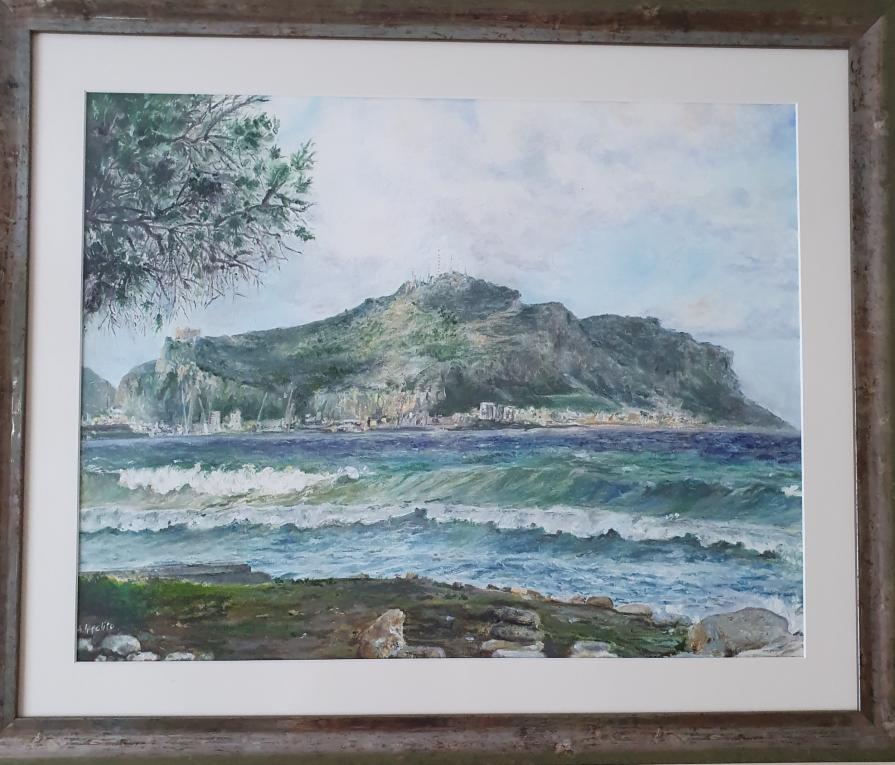 View of Palermo with Mount Pellegrino