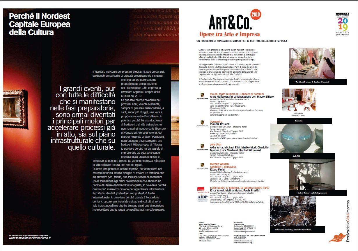 Art & Co. Opere tra arte e impresa. Un progetto di fondazione march Art & Co. Opere tra arte e impresa. Un progetto di fondazione march