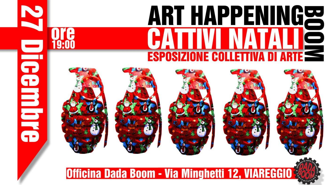 ART HAPPENING BOOM - CATTIVI NATALI 