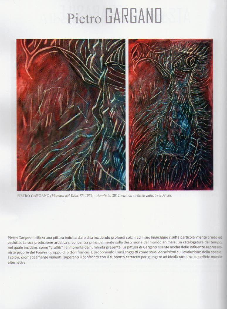 Pubblicazione con testo critico su "ExpoArt" di Febbraio 2013