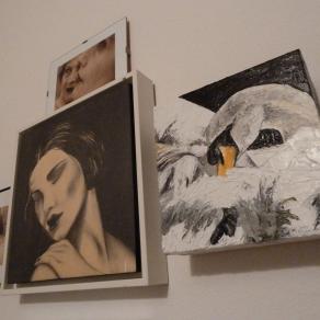 NEW ENTRY IN MY PRIVATE COLLECTION,"CIGNO IN INTIMITA'" by my friend Francesca Giacomazzi.