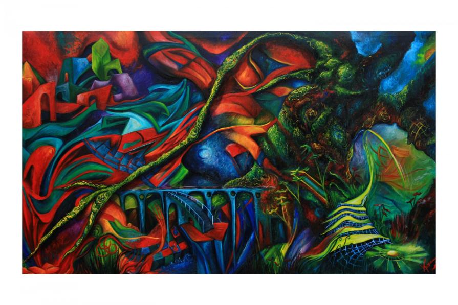 Fantasie dell'ombra al di la' del rosso