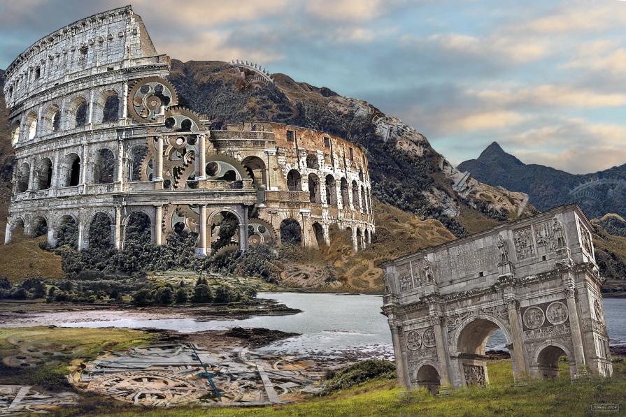 COLMERO' DI MERAVIGLIA LA FACCIA DEL TEMPO