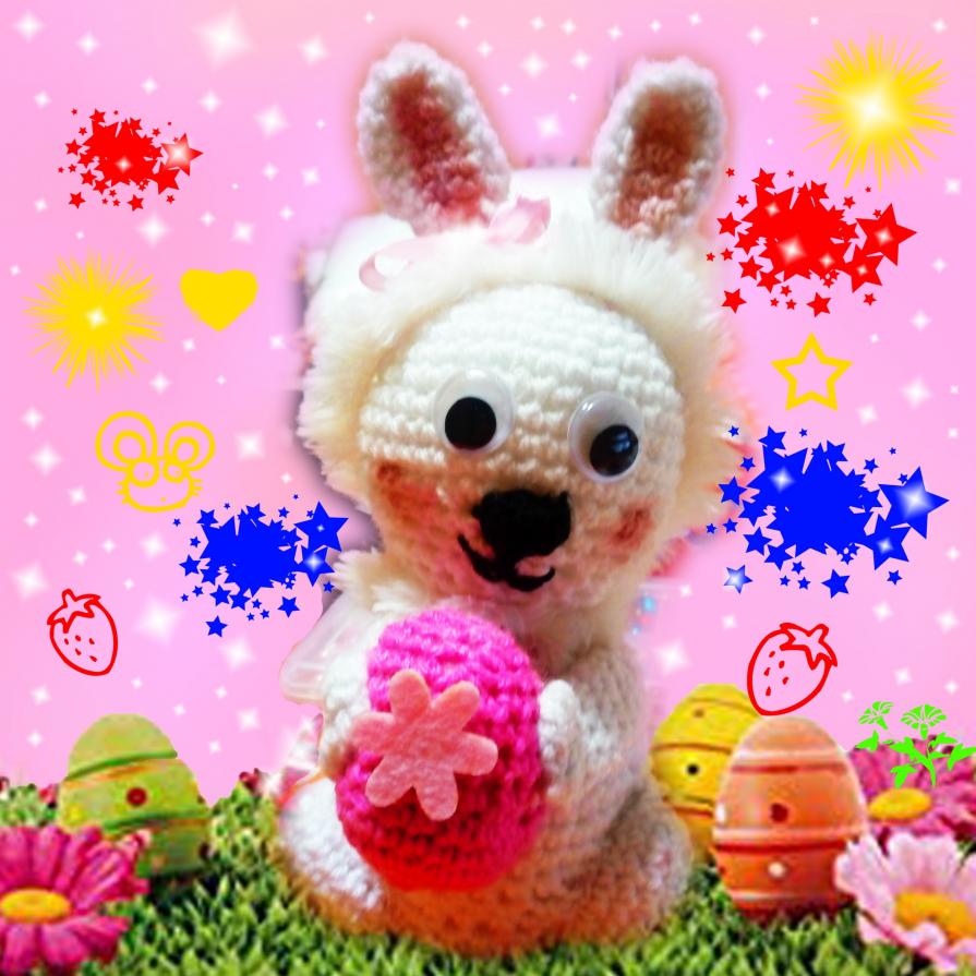 # LA CONIGLIETTA CON L'OVETTO AMIGURUMI 45