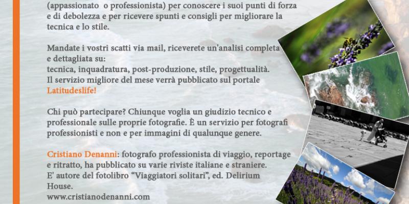 Letture portfolio on line in collaborazione con Latitudeslife Letture portfolio on line in collaborazione con Latitudeslife