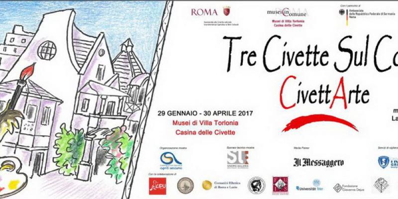 Tre civette sul comò. CivettArte