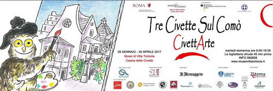 Tre civette sul comò. CivettArte