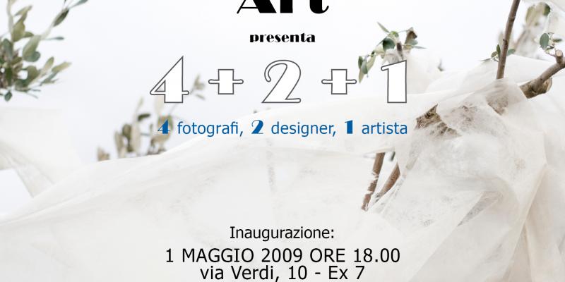 4+2+1 4 fotografi, 2designers, 1artista 4+2+1 4 fotografi, 2designers, 1artista