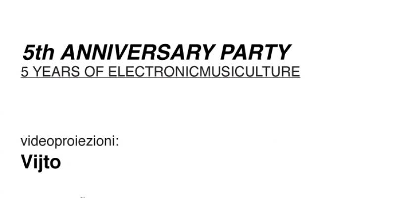 SLOW MOTION 5th ANNIVERSARY PARTY SLOW MOTION 5th ANNIVERSARY PARTY