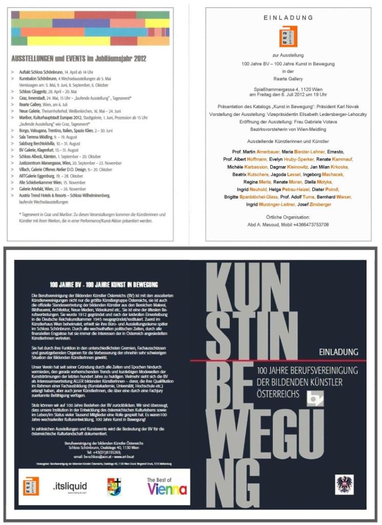 100 Jahre BV – 100 Jahre Kunst in Bewegung in der Rearte Gallery 100 Jahre BV – 100 Jahre Kunst in Bewegung in der Rearte Gallery