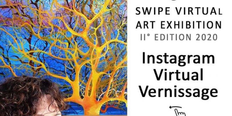 "Maristella Angeli Swipe Virtual Art Exhibition Virtual Vernissage"