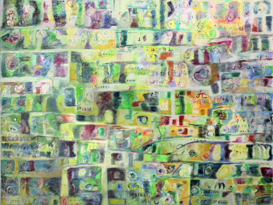 tentativo di progetto di pittura informale