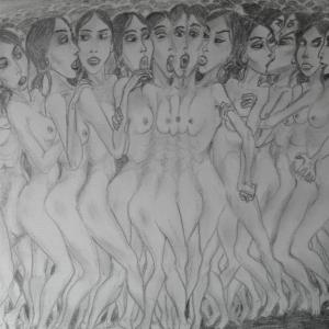 Summa Teologica - Ridda di piccolette in fusione (particolare) Summa Teologica - Ridda di piccolette in fusione (particolare)